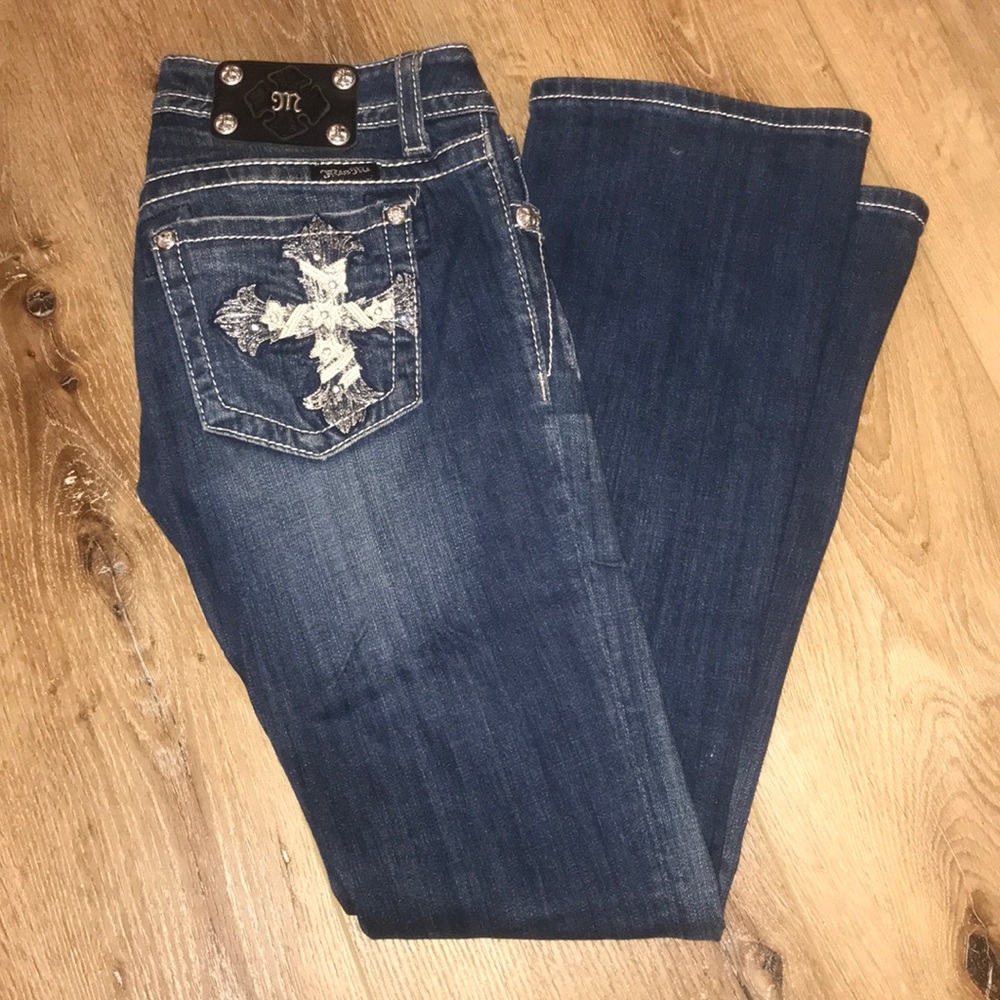 Miss me denim bootcut jeans size 27